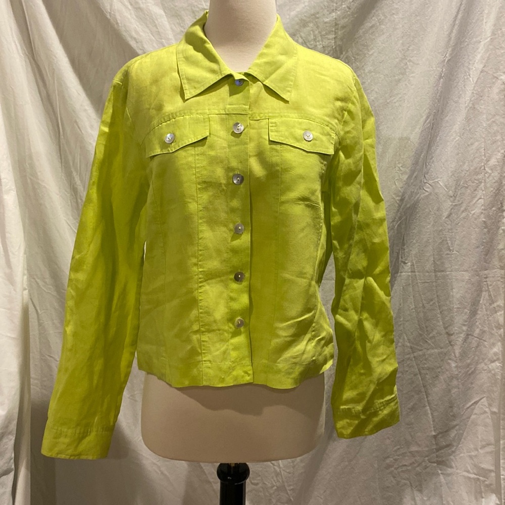 Allison Taylor Linen Blouse